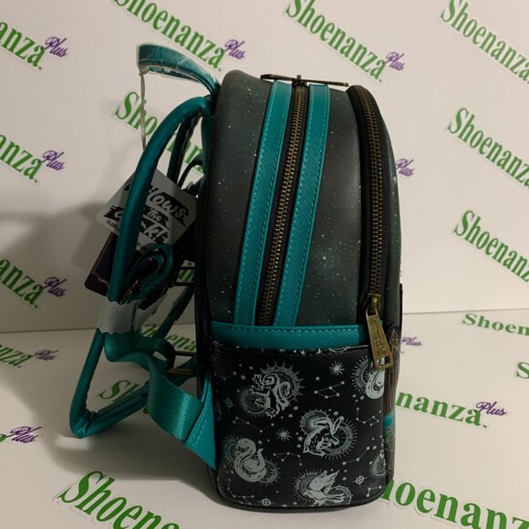 Loungefly Mini Backpack Harry Potter Castle Constellations Glow-in-the-Dark Bag